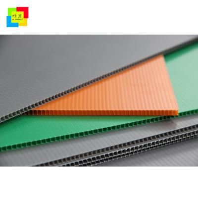 China 1220x2440mm Corflute Floor Protection , Corrugated Plastic Floor Protection for sale