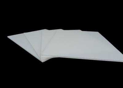 China Placa plástica ondulada branca reusável 18x24 do GV” à venda