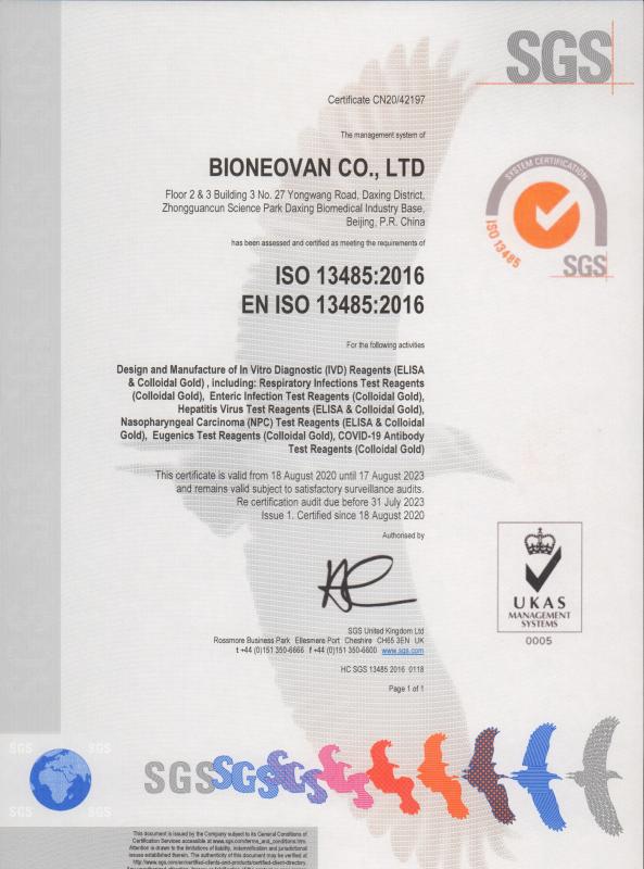 ISO 13485 - Biovantion Inc.