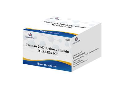 China 25 oh prueba Dihydroxy de la vitamina D 25 de la vitamina D Elisa Kit 25 Dihydroxyvitamin D3 en venta