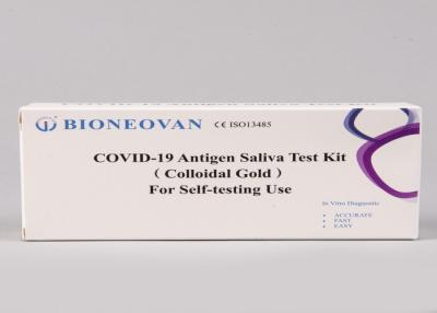 中国 Virus Protection Covid 19 Antigen Test Kit Colloidal Gold Distinguish Between Colds 販売のため