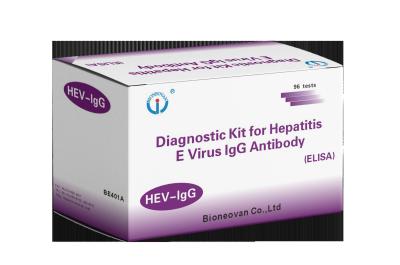 China Kit de diagnóstico de alta precisión para laboratorio o hospital de anticuerpos IgG contra el virus de la hepatitis E en venta