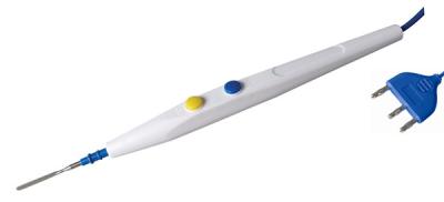 China Blade Stainless Steel Tip Disposable Electrosurgical Pencil for sale