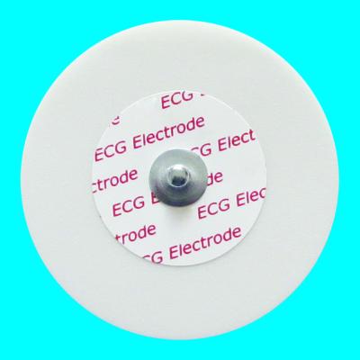 China Round PE Foam Backing Wet Gel Wireless Ecg Electrode for sale