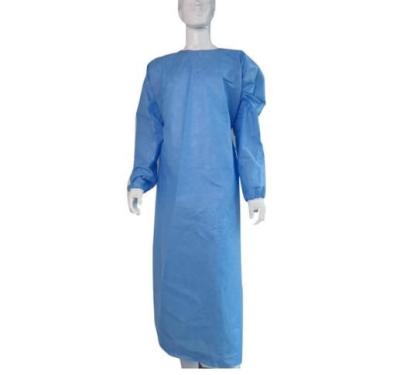 China Elastic Anti Dust Medical Disposable Medical Gowns for sale