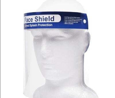 China Child Kids Disposable Adjustable Protective Face Shield for sale