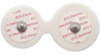 China PE Foam Double Round Radiolucent Ecg Chest Electrode for sale