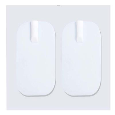 China Silicone Cover Self Adhesive Tens Gel Conductive Electrode Strong Sticky for sale