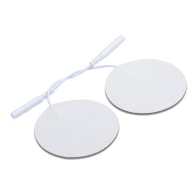 China Silicone Cover Self Adhesive Tens Gel Conductive Electrode Strong StickyEMS Units Electrode Pads for sale