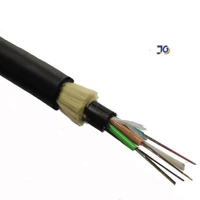 China 12 Core Outdoor Single Mode SM 9/125 G652D ADSS 12 Fiber Optic Cable  ADSS for sale