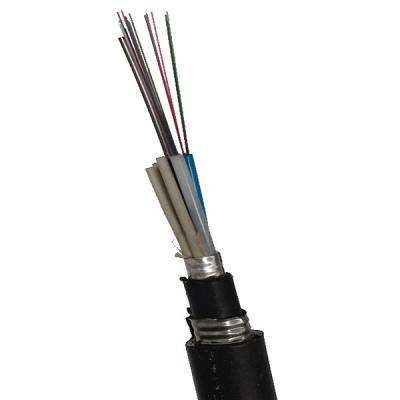 China GYTA53 Outdoor Fiber Optical Cable Stranded Double Jackets Armored Cable for sale