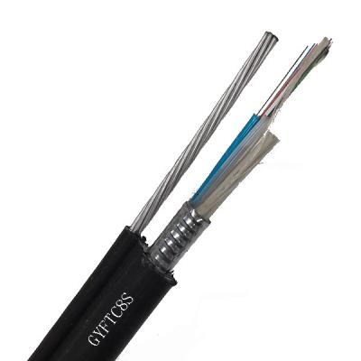 China Self - Supporting FRP Strength Armoured GYFTC8S Figure 8 Fiber Optic Cable for sale