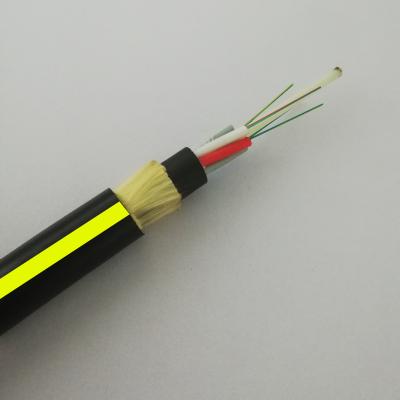 China 200m Span ADSS Fibre Cable 12 Cores Fiber Optic Cable ADSS for sale