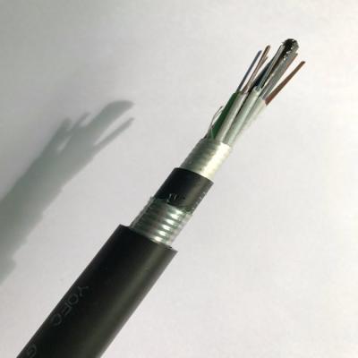 Chine Double câble optique souterrain de fibre de la veste G657A1 Gyfty53 à vendre