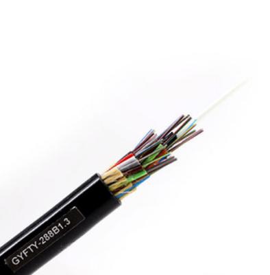 중국 옥외 광학 섬유 케이블 144 핵심 단일 모드 SM fibra optica 케이블 판매용