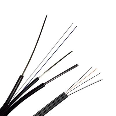China Single Mode FTTH Indoor Outdoor Drop Optical Fiber Cable voor toegangsnetwerken Te koop