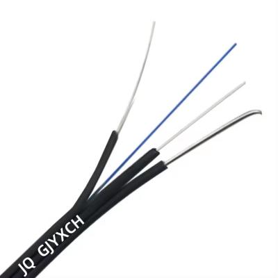 Китай GJYXCH Ftth Fiber Cable G652D G652A Optic Cable Self-supporting LSZH Fiber Drop Cable продается