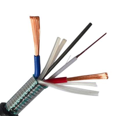 China Custom Outdoor Photoelectric Optical fibre Composite cable 8 core +2 x 1.0 electrical copper wire power cable for sale