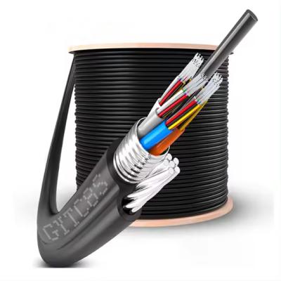 China Outdoor Overhead Self Supporting Figure 8 Fiber Optic Cable GYTC8S GYXTC8S GYFTC8S Steel Tape Armored Fiber Optic Cable for sale