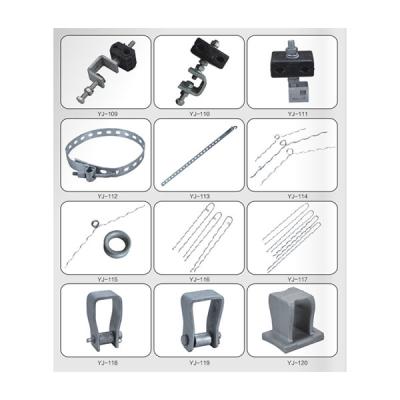 China Preformed Guy Grip Aluminum Alloy Steel 70KN for 6-15mm Cable for sale
