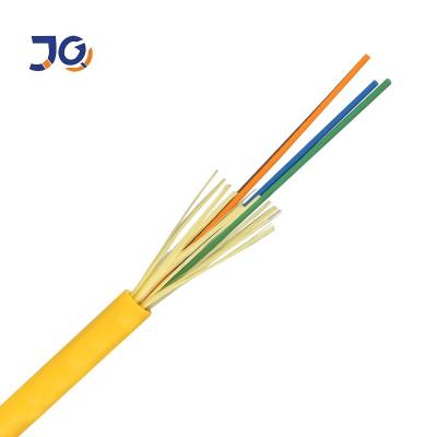 China PVC Sheath OD6.5mm Tight Buffer Fiber Optic Cable for sale