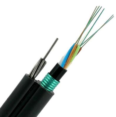 China Armored 24 Core GYFTC8Y53 Figure 8 Fiber Optic Cable for sale
