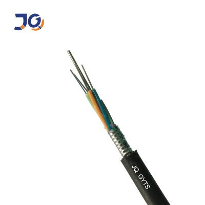 China 12 Core GYTS Corrugated Steel G657A2 Duct Fiber Optic Cable for sale