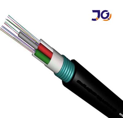 China Steel Tape GYTS G652D Multi Core Fiber Optic Cable for sale