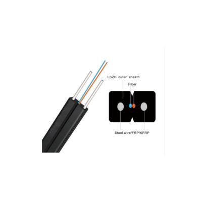 China G652D G657A LSZH FTTH Fiber Optic Drop Cable for sale