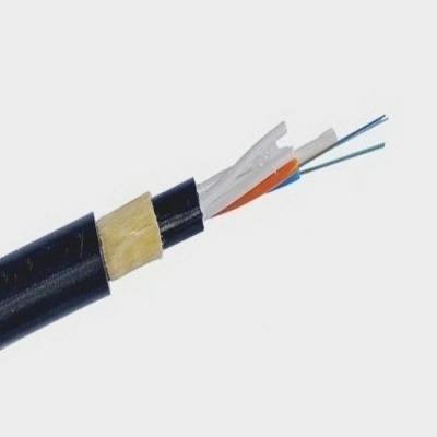 China 24 core PE Jacket YOFC ADSS Fiber Optic Cable for sale