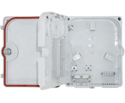 China 1.7kgs Waterproof IP65 12 Port Fiber Optic Accessories Termination Box for sale