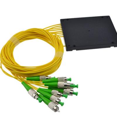 China Divisor del PLC de la fibra óptica de la manera del conector 1x16 de ROHS FC/APC en venta