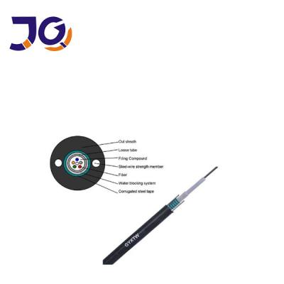 China cable de fribra óptica de 6Cores GYXTW en venta