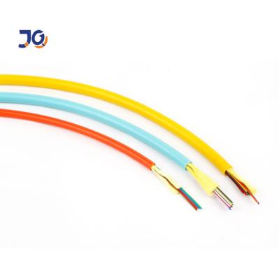 China Aramid Yarn 4 6 12 Core OM3 Fiber Optic Cable for sale