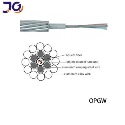 China 2km 4 Core OPGW Single Mode Outdoor Fiber Optic Cable for sale