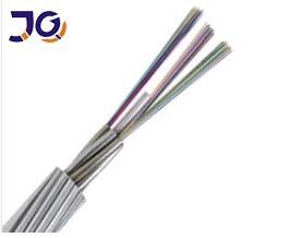 China Cable de toma de tierra de fibra óptica de las fibras de OPGW-36B1-105 ITU-T G.652 en venta