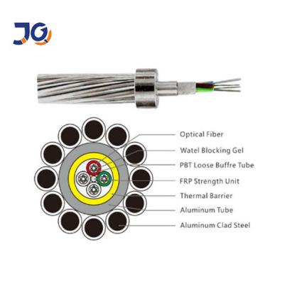 China 500mm2 G556 G657A1 24 32 36 Core OPGW Fiber Optic Cable for sale