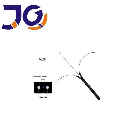 China GJXH GJXFH LSZH Jacket 2 Core G657A FTTH Drop Cable for sale