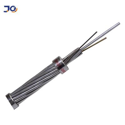 China Cable óptico de la fibra de alta resistencia de Dia14mm 24Core OPGW en venta