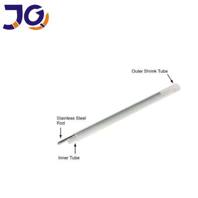 China 60mm  Steel Wire Shrinkable Fiber Optic Splice Tube Protection Sleeve for sale