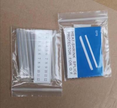 China 60mm Optical Fiber Heat Shrinkable Splice Protection Sleeves for sale
