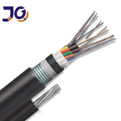 China Figura dobro blindada 8 cabo de fibra ótica GYTC8A53 do revestimento à venda