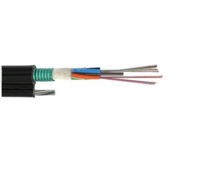 Китай Диаграмма 8 кабель оптического волокна GYXTC8S 16 ядров со сталью провода посыльного 2mm продается