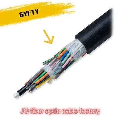 China Todo el cable de fribra óptica no metálico anti dieléctrico GYFTY del roedor en venta