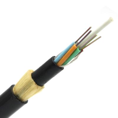 China 144 Core Aramid Yarn Pe Sheath ADSS Fiber Optic Cable Non Metallic for sale