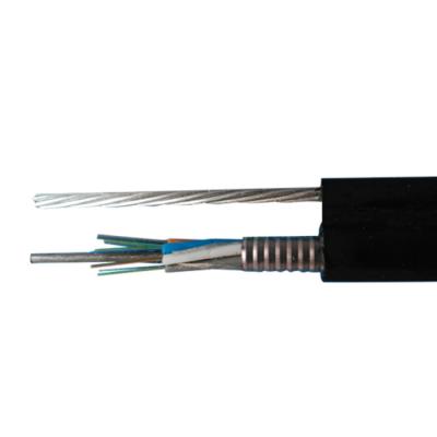 China 12 Cores GYTC8S Fiber Figure 8 Cable Overhead Application Steel Armored for sale