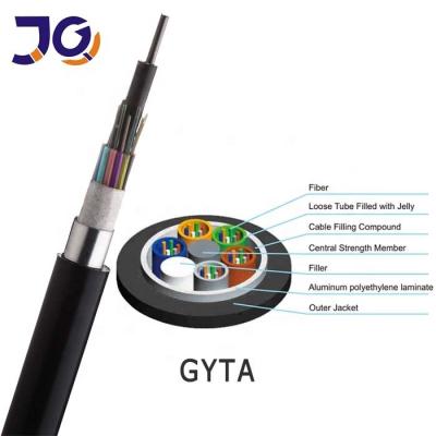 Chine Câble optique aérien de fibre des noyaux GYTA du mode unitaire 48 à vendre