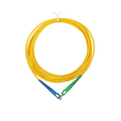 China Jumper Simplex Singlemode 3.0mm Lszh Hybrid Fiber Cable for sale