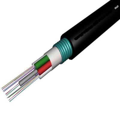 China 144 Core GYTS Armored Underground Duct Cable , Gyts Fiber Optic Cable for sale