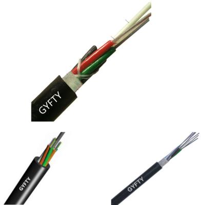 China Cable aéreo del conducto de la base de Gyfty 24, cable de fribra óptica de Gyfty en venta